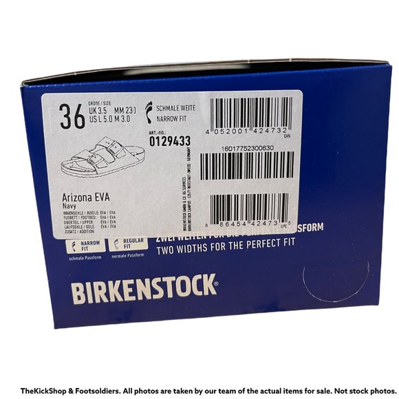 Navy Blue Birkenstock's - Picture 6 of 6